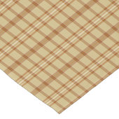 Carmel Burgundy Plaid Classic Pattern Table Runner Korte Tafelloper (Hoek)