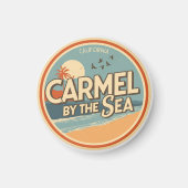 Carmel by the sea beach california pacific coast magneet (Voorkant)