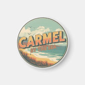 Carmel by the sea beach california pacific coast magneet (Voorkant)