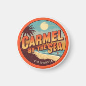 Carmel by the sea beach california pacific coast magneet (Voorkant)