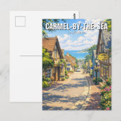 Carmel-by-the-sea  briefkaart (Voorkant / Achterkant)
