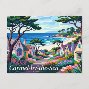 Carmel-by-the-Sea Californië Briefkaart