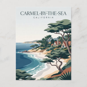 Carmel-by-the-Sea Californië Briefkaart