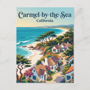 Carmel-by-the-Sea Californië Briefkaart