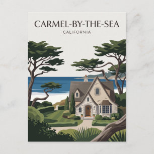 Carmel-by-the-Sea Californië Briefkaart