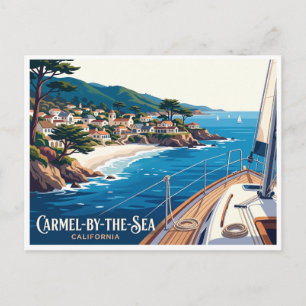 Carmel-by-the-Sea Californië Briefkaart