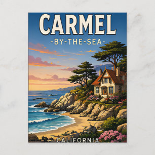Carmel-by-the-Sea Californië Reis Cadeau Briefkaart
