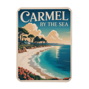 Carmel by the sea strand californië pacifische kus magneet