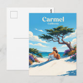 Carmel-by-the-Sea VS Briefkaart (Voorkant / Achterkant)