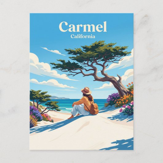 Carmel-by-the-Sea VS Briefkaart (Voorkant)