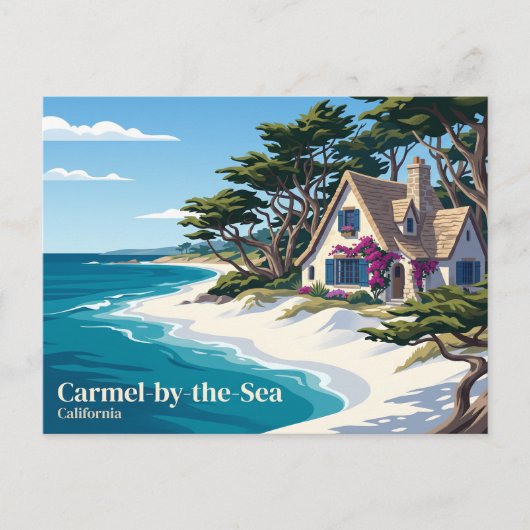 Carmel-by-the-Sea VS Briefkaart (Voorkant)