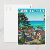 Carmel-by-the-zee Briefkaart (Voorkant / Achterkant)