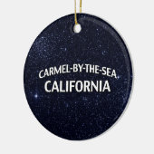Carmel-by-the-Zee California Keramisch Ornament (Links)