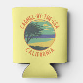 Carmel-by-the-Zee California Retro Distress Blikjeskoeler (Achterkant)