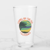 Carmel-by-the-Zee California Retro Distress Glas (Voorkant)
