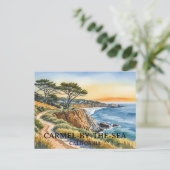 Carmel-by-the-Zee Californië Briefkaart (Staand voorkant)