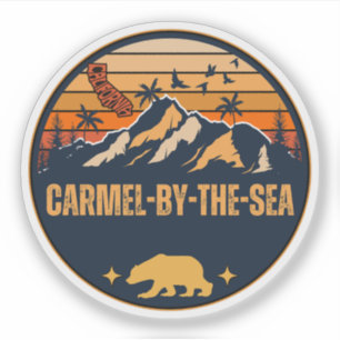 Carmel-by-the-Zee, Californië Sticker