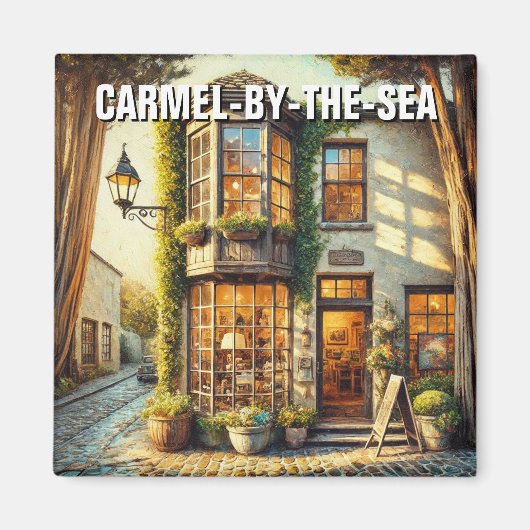 Carmel-by-the-zee Magneet (Voorkant)