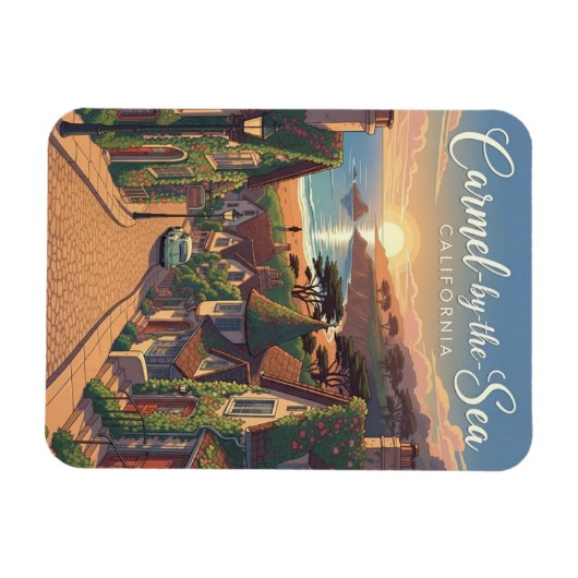 Carmel-by-the-zee Magneet (Horizontaal)