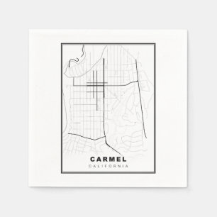 Carmel-by-the-Zee Map Servet