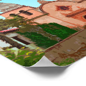 Carmel-by-the-Zee Mission Basilica California Poster (Hoek)