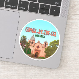 Carmel-by-the-Zee Mission Basilica California Sticker