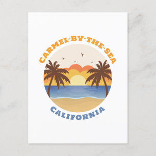 Carmel-by-the-Zee, Monterey County, Californië Briefkaart