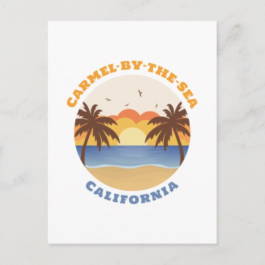 Carmel-by-the-Zee, Monterey County, Californië Briefkaart (Voorkant)