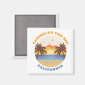 Carmel-by-the-Zee, Monterey County, Californië Magneet (Voorkant / Achterkant)