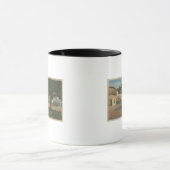 Carmel, CA - Business District Uitzicht of Downtow Mok (Midden)