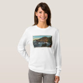 Carmel, CA - Rugged Coast on Point Lobos T-shirt (Voorkant volledig)