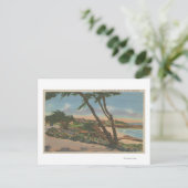 Carmel, CA - Startpunten langs het Uitzicht van de Briefkaart (Staand voorkant)