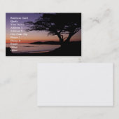 Carmel, CA Sunset Visitekaartje (Voorkant / Achterkant)