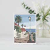 Carmel, CA - Thuis langs de kust Briefkaart (Staand voorkant)