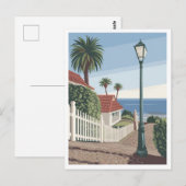 Carmel, CA - Thuis langs de kust Briefkaart (Voorkant / Achterkant)