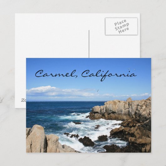 Carmel California Briefkaart (Voorkant / Achterkant)