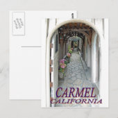 Carmel California Briefkaart (Voorkant / Achterkant)