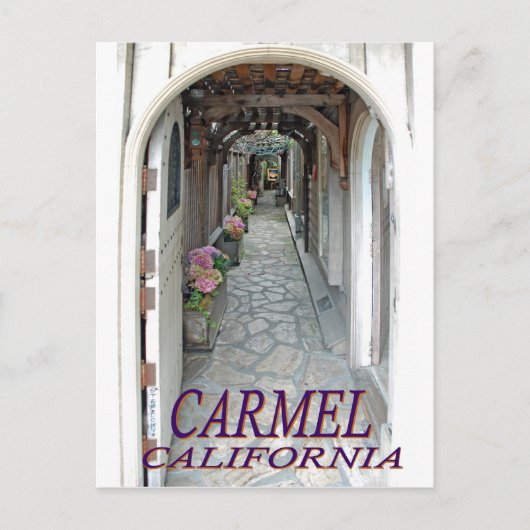 Carmel California Briefkaart (Voorkant)