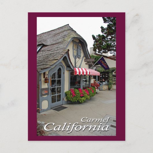 Carmel California Briefkaart (Voorkant)