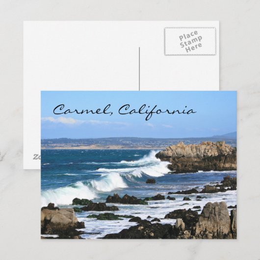 Carmel California Briefkaart (Voorkant / Achterkant)