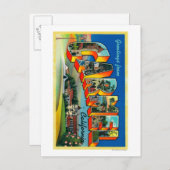 Carmel, Californië - grote lettertjes Briefkaart (Voorkant / Achterkant)