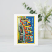 Carmel, Californië - grote lettertjes Briefkaart (Staand voorkant)