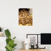 Carmel Corn en pretzels Poster (Thuiskantoor)