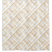 Carmel Cream Douchegordijn (Voorkant)