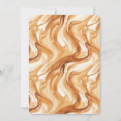 Carmel Cream Heart Apple Caramel Birthday  Kaart (Achterkant)