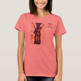 Carmel- en chocoladeliefde t-shirt