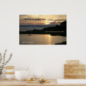 Carmel Gold Sunset Poster (gepersonaliseerd) (Keuken)