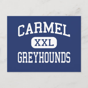 Carmel - Greyhounds - High School - Carmel Indiana Briefkaart