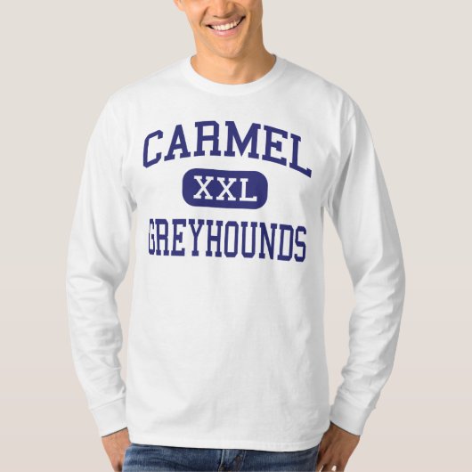 Carmel - Greyhounds - High School - Carmel Indiana T-shirt (Voorkant)