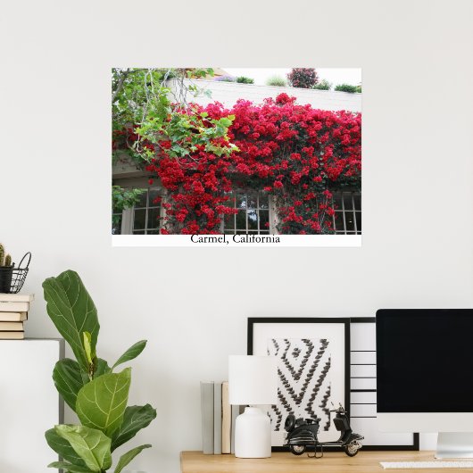 Carmel in bloei poster (Thuiskantoor)